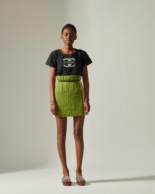 Knit pullover skirt 10
