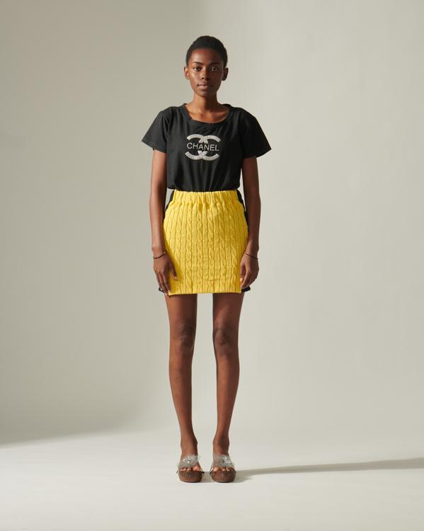 Knit pullover skirt 4